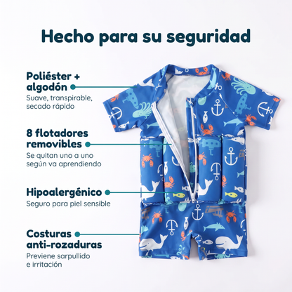 WaveKidz™ Traje Flotador