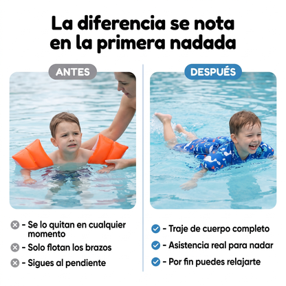 WaveKidz™ Traje Flotador