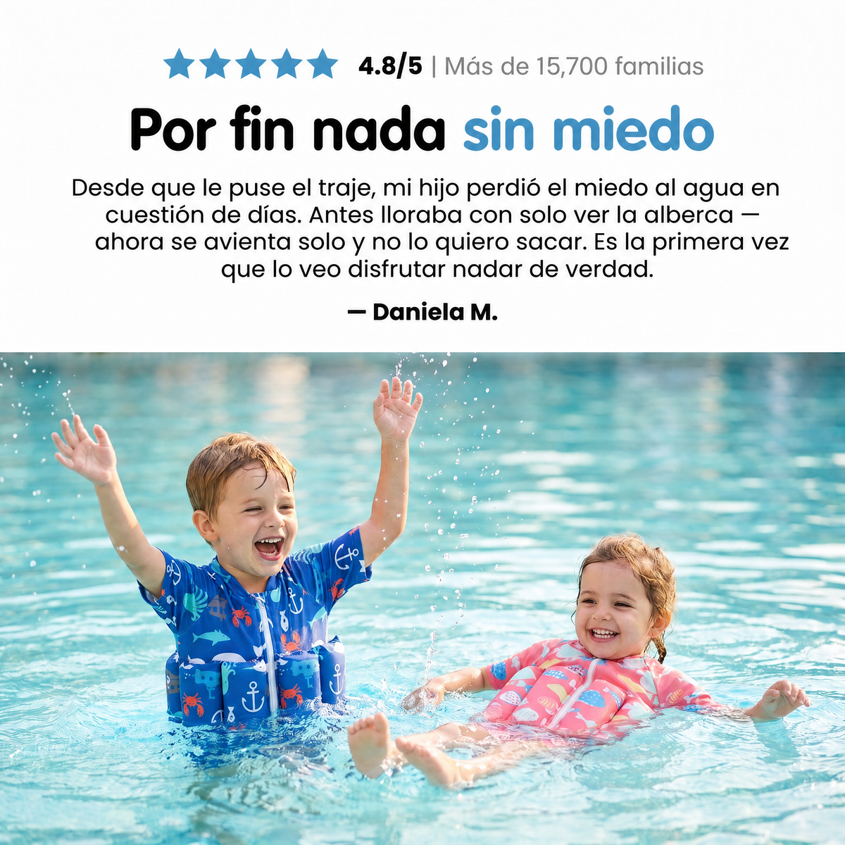 WaveKidz™ Traje Flotador